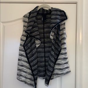 Black and White Vest